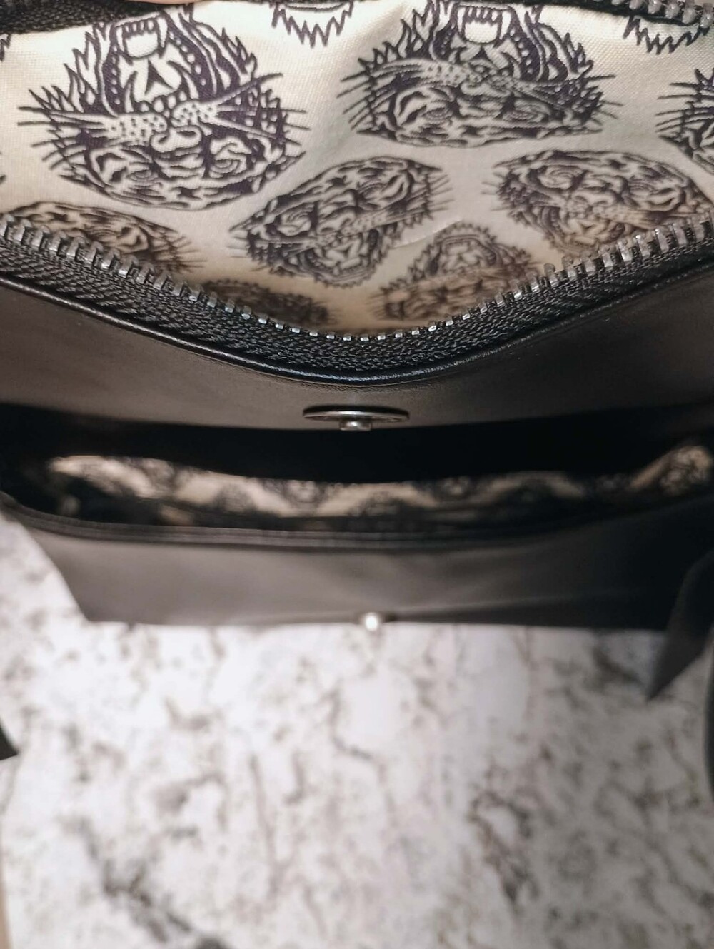 Ed Hardy Edgy Clutch Shoulder Bag With Removable Strap, NWT - Picture 7 of 8